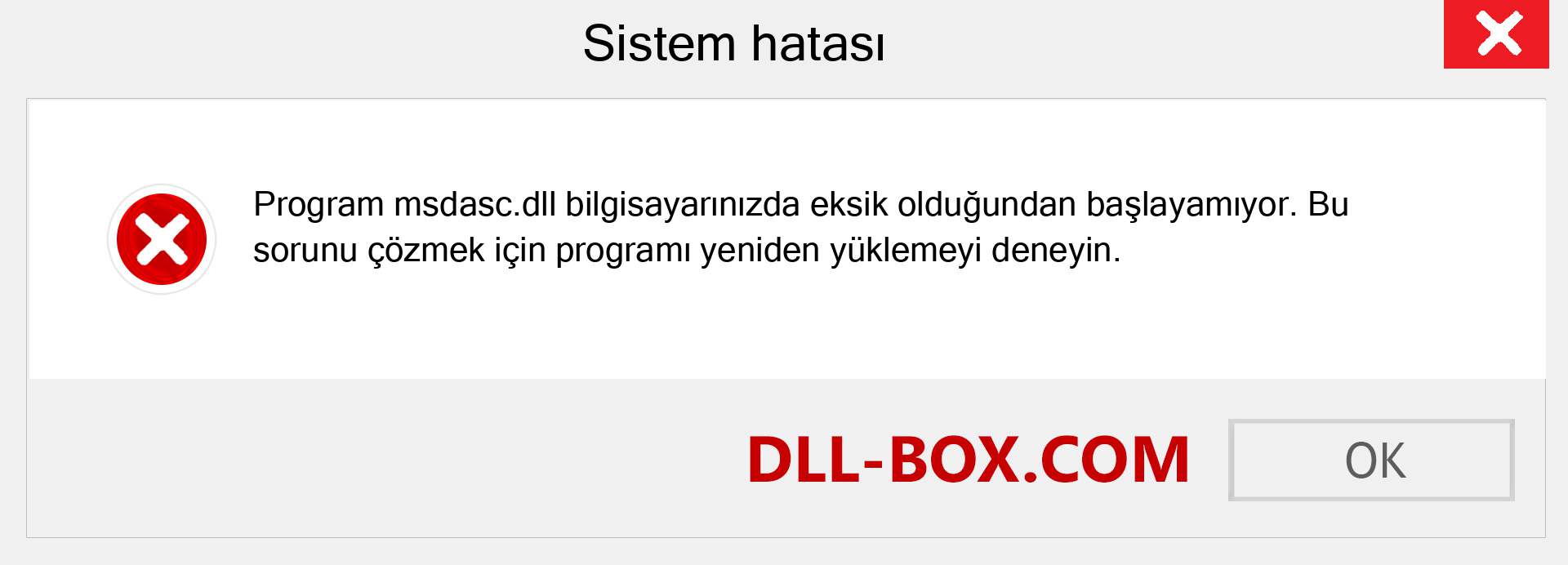 msdasc.dll dosyası eksik mi? Windows 7, 8, 10 için İndirin - Windows'ta msdasc dll Eksik Hatasını Düzeltin, fotoğraflar, resimler